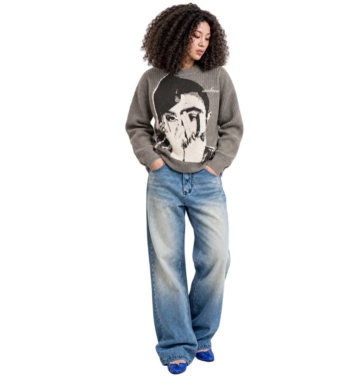 MAC 02 - KNIT abu-abu